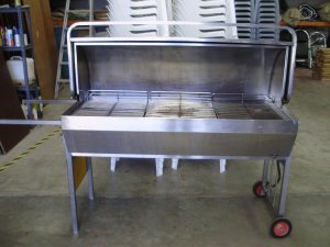 Roasting oven - s/steel, 80kg cap. Max.</